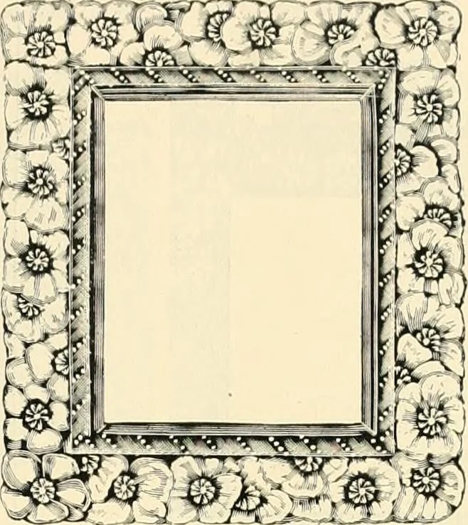 An illustration from Mouldings, mirrors, pictures and frames., 1884, leaf 50