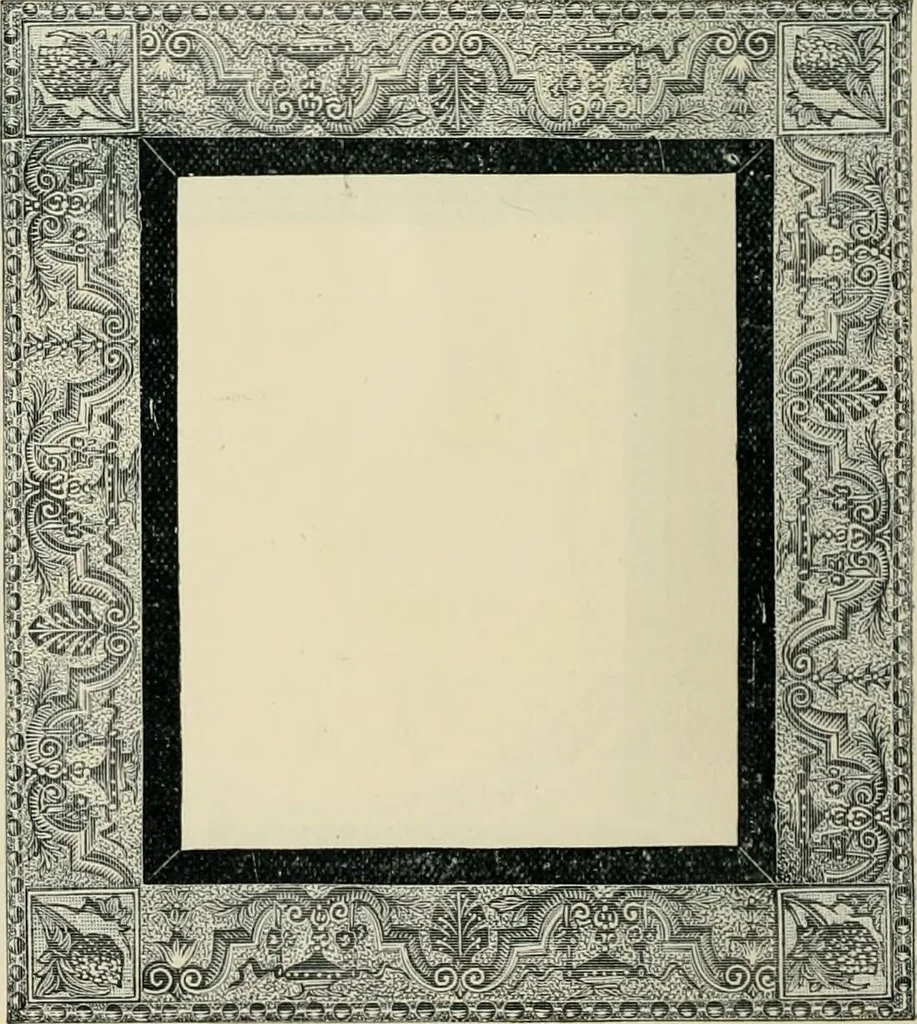 An illustration from Mouldings, mirrors, pictures and frames., 1884, leaf 55