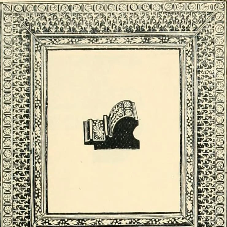 An illustration from Mouldings, mirrors, pictures and frames., 1884, leaf 56