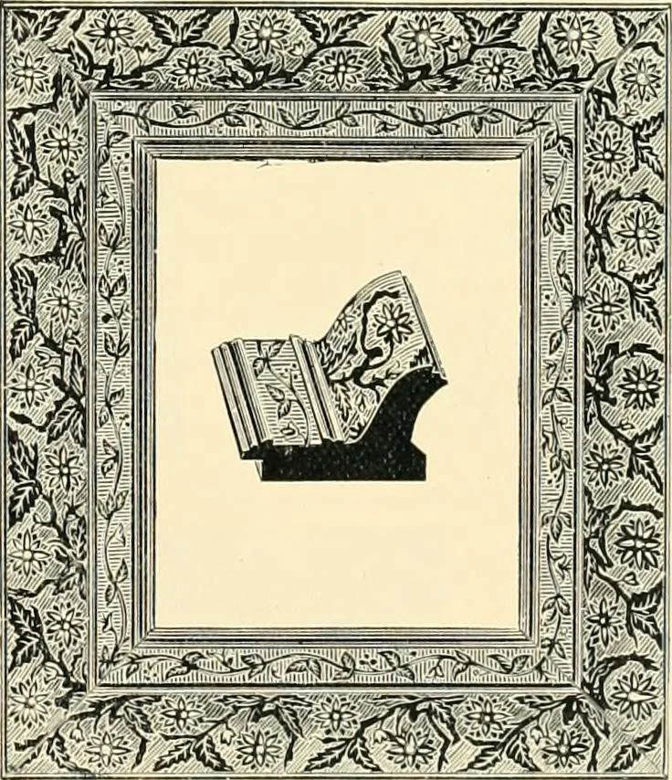 An illustration from Mouldings, mirrors, pictures and frames., 1884, leaf 56
