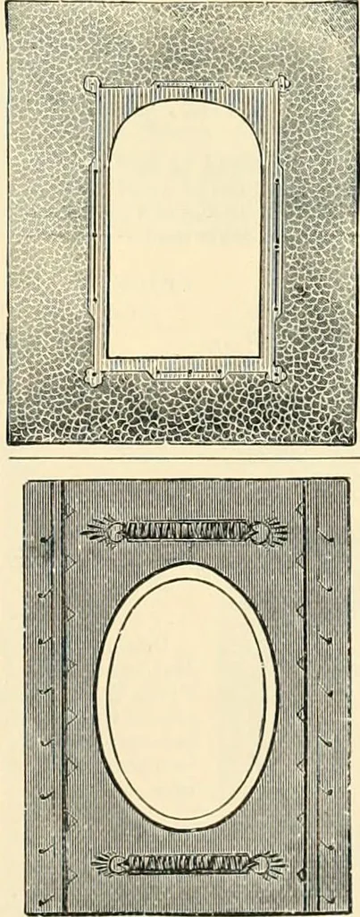An illustration from Mouldings, mirrors, pictures and frames., 1884, leaf 60