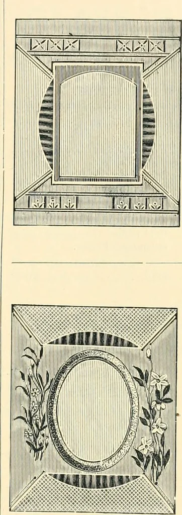 An illustration from Mouldings, mirrors, pictures and frames., 1884, leaf 62