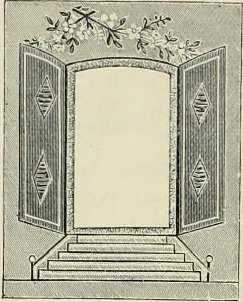 An illustration from Mouldings, mirrors, pictures and frames., 1884, leaf 63