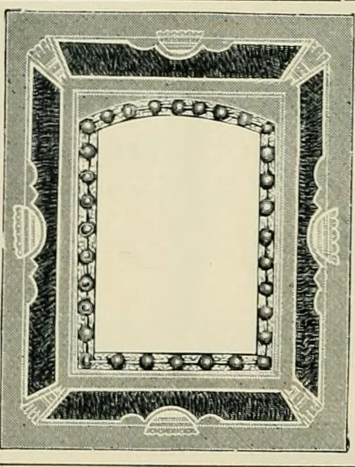 An illustration from Mouldings, mirrors, pictures and frames., 1884, leaf 63