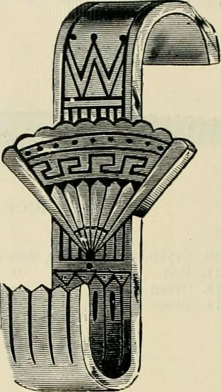 An illustration from Mouldings, mirrors, pictures and frames., 1884, leaf 69