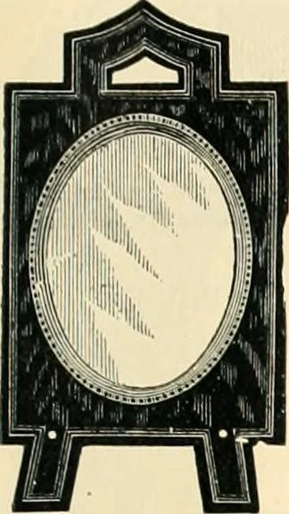 An illustration from Mouldings, mirrors, pictures and frames., 1884, leaf 74