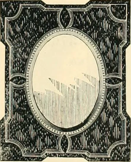 An illustration from Mouldings, mirrors, pictures and frames., 1884, leaf 74