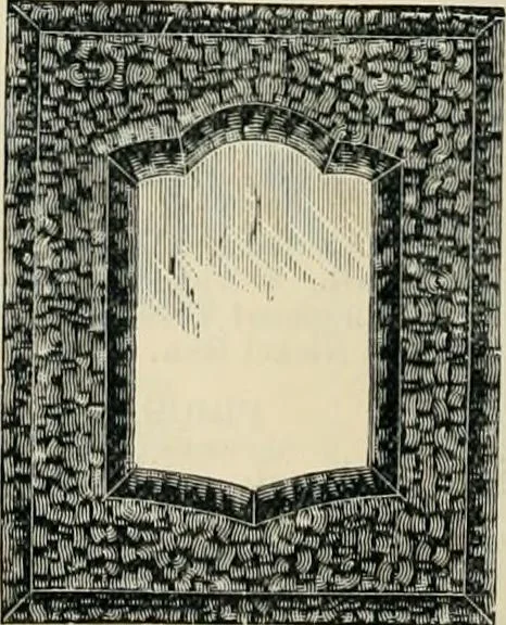 An illustration from Mouldings, mirrors, pictures and frames., 1884, leaf 75