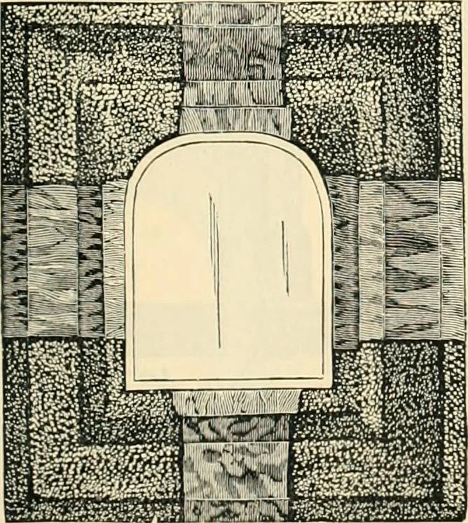 An illustration from Mouldings, mirrors, pictures and frames., 1884, leaf 76