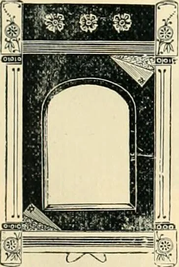 An illustration from Mouldings, mirrors, pictures and frames., 1884, leaf 78