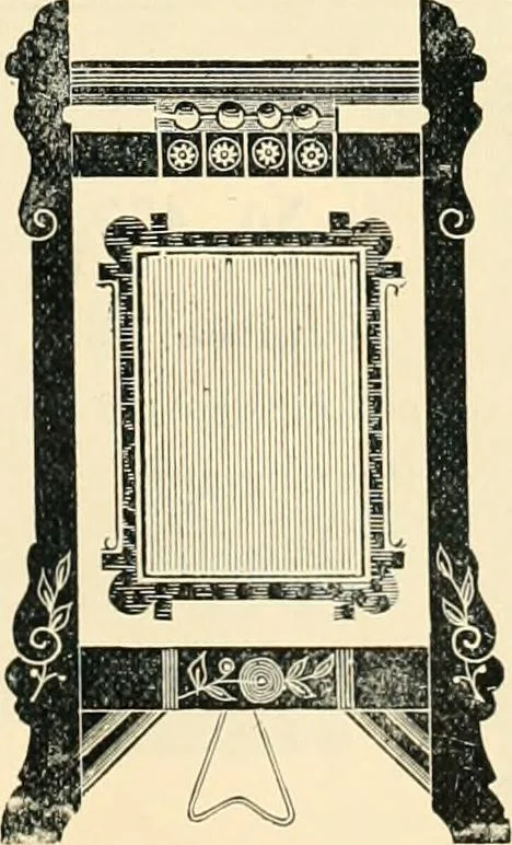 An illustration from Mouldings, mirrors, pictures and frames., 1884, leaf 78