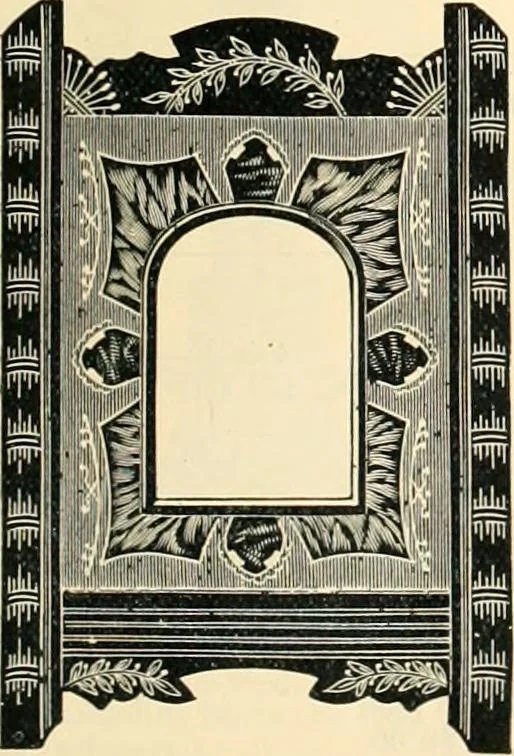 An illustration from Mouldings, mirrors, pictures and frames., 1884, leaf 80