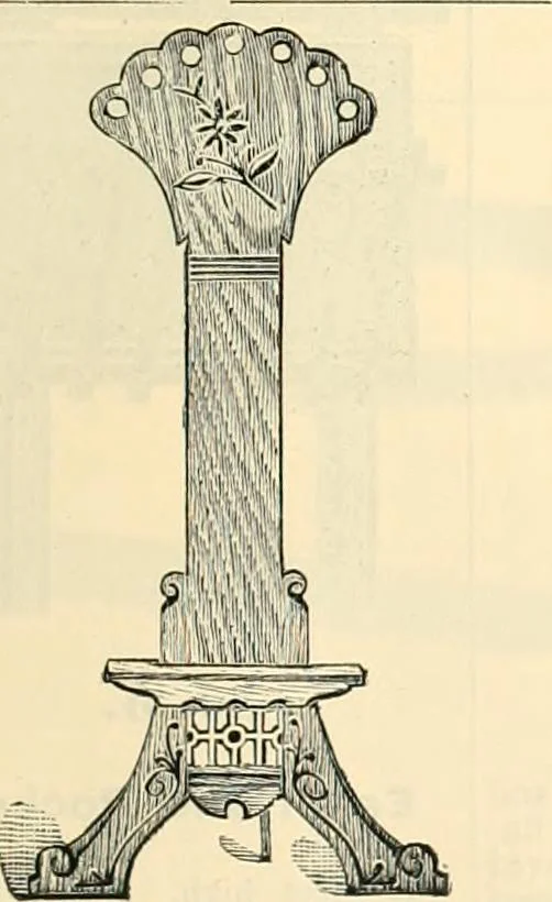 An illustration from Mouldings, mirrors, pictures and frames., 1884, leaf 82