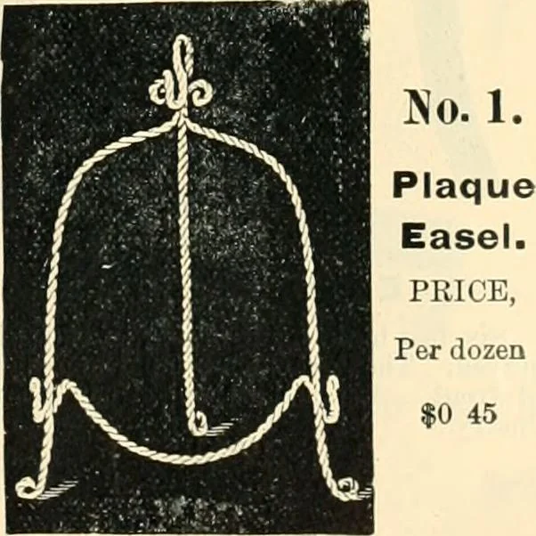 An illustration from Mouldings, mirrors, pictures and frames., 1884, leaf 82