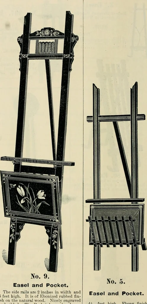 An illustration from Mouldings, mirrors, pictures and frames., 1884, leaf 83