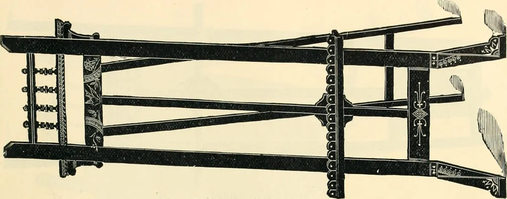 An illustration from Mouldings, mirrors, pictures and frames., 1884, leaf 84