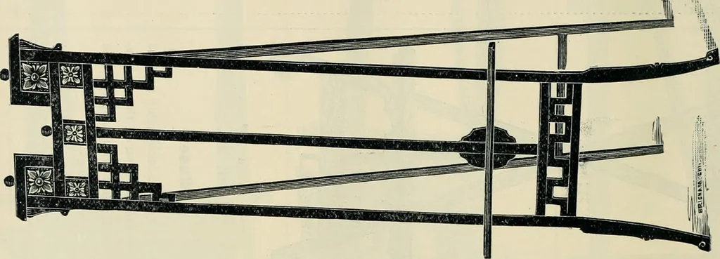 An illustration from Mouldings, mirrors, pictures and frames., 1884, leaf 85