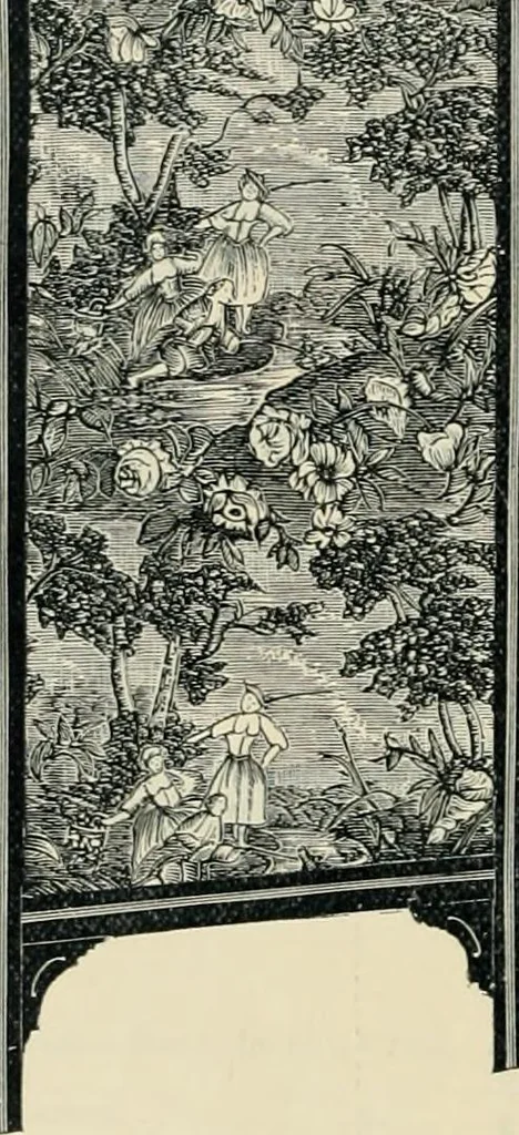 An illustration from Mouldings, mirrors, pictures and frames., 1884, leaf 87