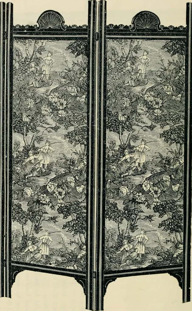 An illustration from Mouldings, mirrors, pictures and frames., 1884, leaf 87
