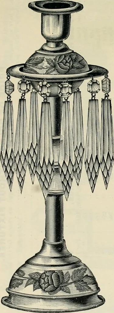 An illustration from Mouldings, mirrors, pictures and frames., 1884, leaf 95