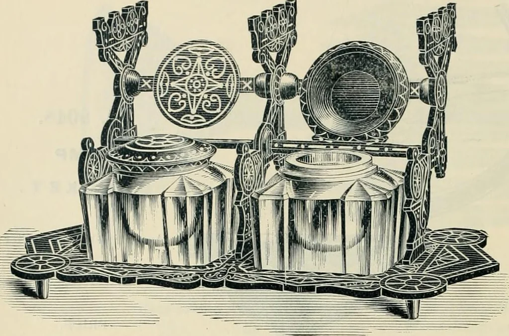 An illustration from Mouldings, mirrors, pictures and frames., 1884, leaf 97