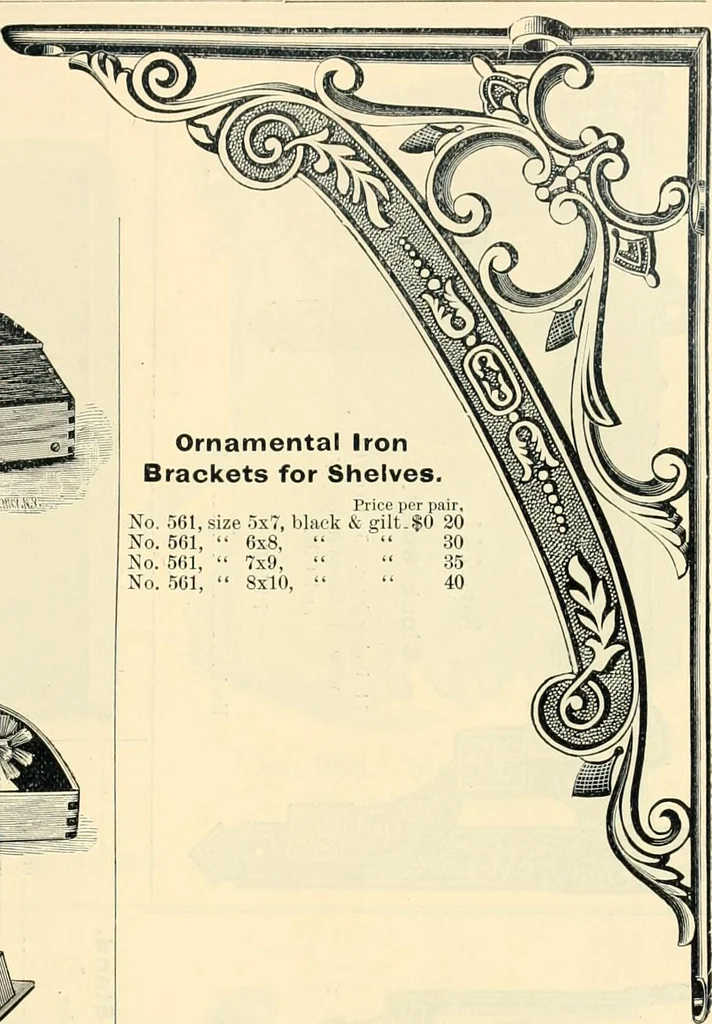 An illustration from Mouldings, mirrors, pictures and frames., 1884, leaf 98