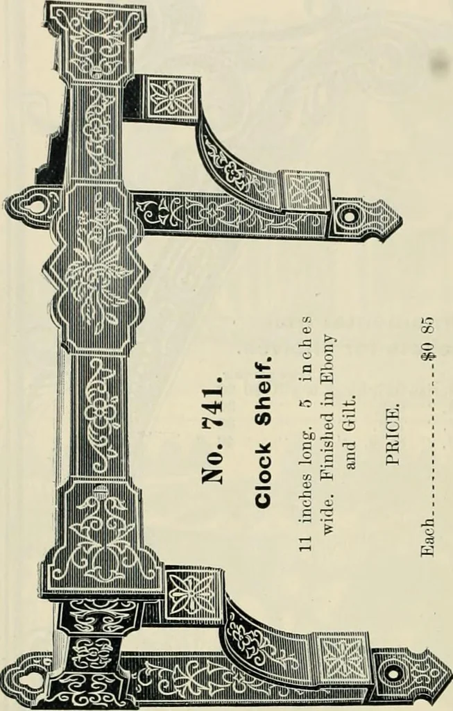 An illustration from Mouldings, mirrors, pictures and frames., 1884, leaf 99