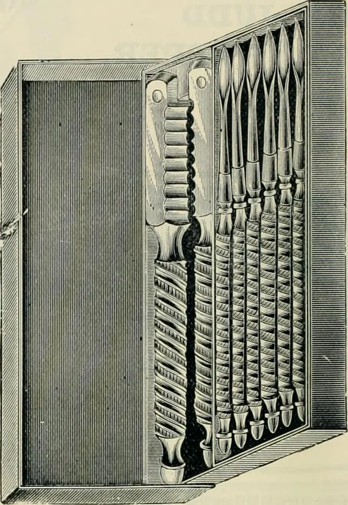 An illustration from Mouldings, mirrors, pictures and frames., 1884, leaf 99