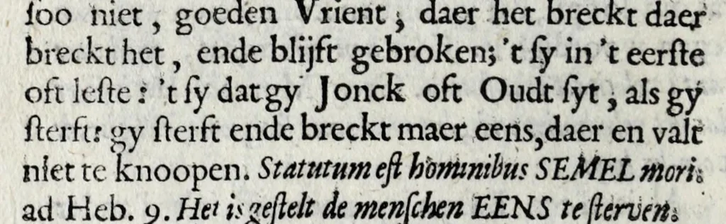 An illustration from Moy-al, oft, Vermaeckelycke bedenckingen op verscheyde oeffeningen, 1666, leaf 118