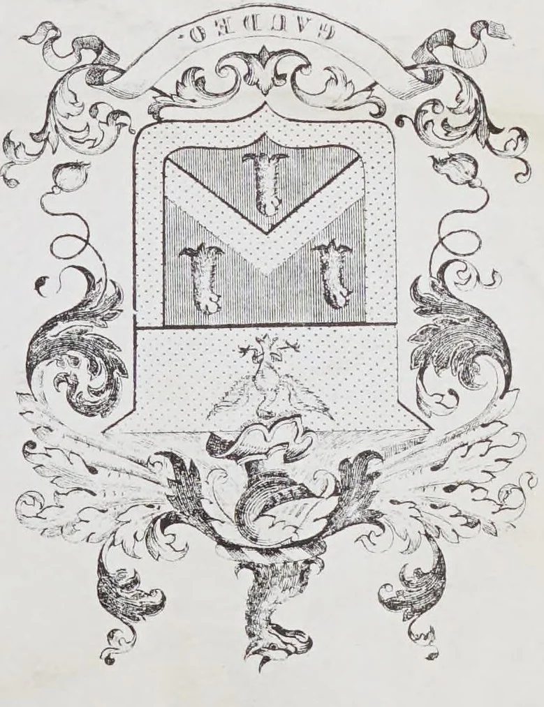 An illustration from M.P.S. El doctor don Sebastian de Sandoual y Guzman, procurador general de la villa imperial de Potosi, digo, que de pedimiento mio embiò V.A. orden por el mes dẽ junio deste presente año de [1]635. a los juezes de la Casa de la Contratacion de Seuilla, para hazer ciertas diligencias en razon de la ley con que viene[n] ensayadas las barras del Perù, 1635, leaf 23