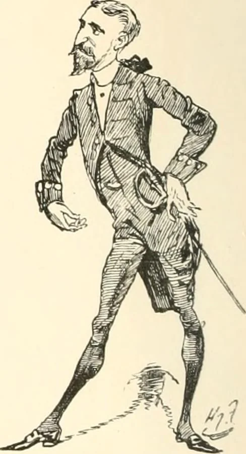 An illustration from M. P.'s in session, from Mr. Punch's parliamentary portrait gallery, 1889, leaf 13