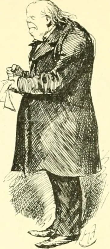 An illustration from M. P.'s in session, from Mr. Punch's parliamentary portrait gallery, 1889, leaf 14