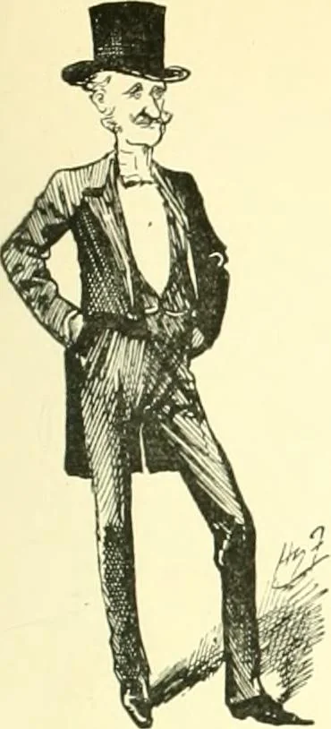 An illustration from M. P.'s in session, from Mr. Punch's parliamentary portrait gallery, 1889, leaf 14