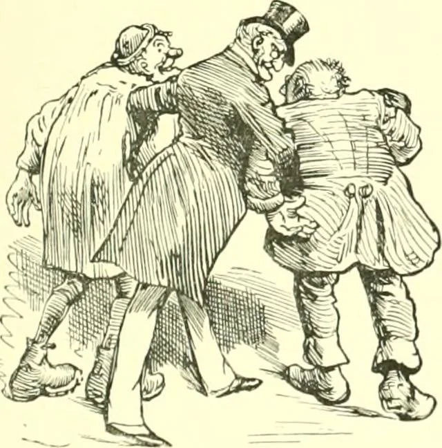An illustration from M. P.'s in session, from Mr. Punch's parliamentary portrait gallery, 1889, leaf 16