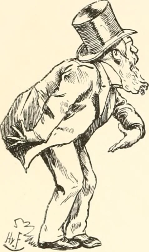 An illustration from M. P.'s in session, from Mr. Punch's parliamentary portrait gallery, 1889, leaf 17