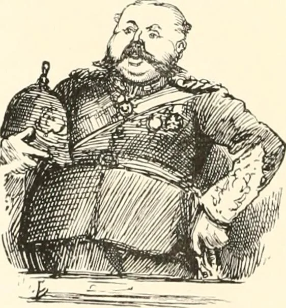 An illustration from M. P.'s in session, from Mr. Punch's parliamentary portrait gallery, 1889, leaf 17