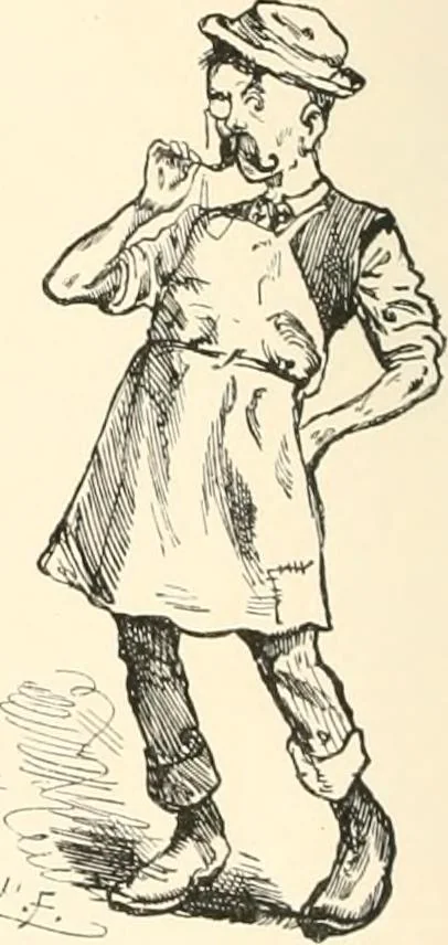 An illustration from M. P.'s in session, from Mr. Punch's parliamentary portrait gallery, 1889, leaf 17