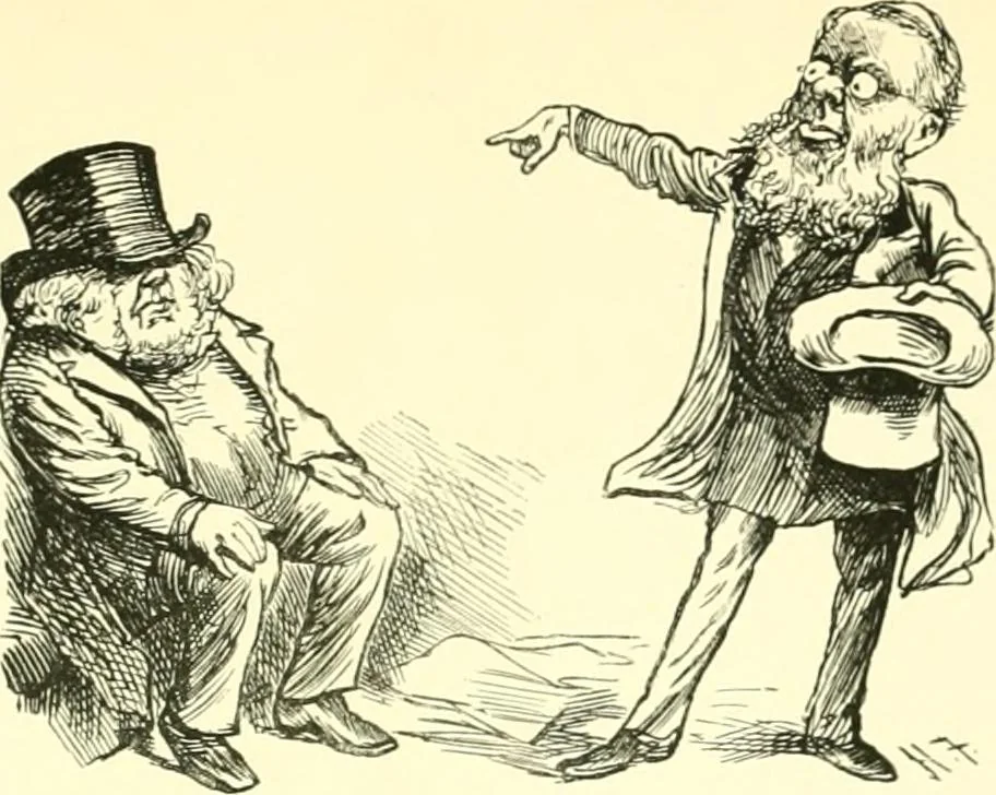 An illustration from M. P.'s in session, from Mr. Punch's parliamentary portrait gallery, 1889, leaf 22