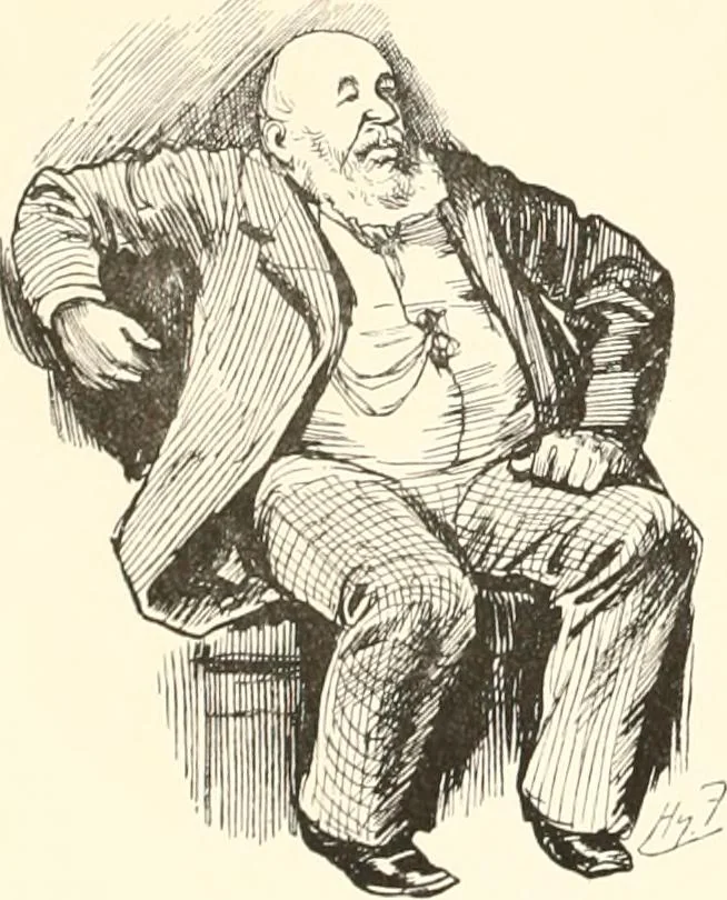An illustration from M. P.'s in session, from Mr. Punch's parliamentary portrait gallery, 1889, leaf 23