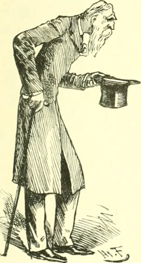 An illustration from M. P.'s in session, from Mr. Punch's parliamentary portrait gallery, 1889, leaf 24