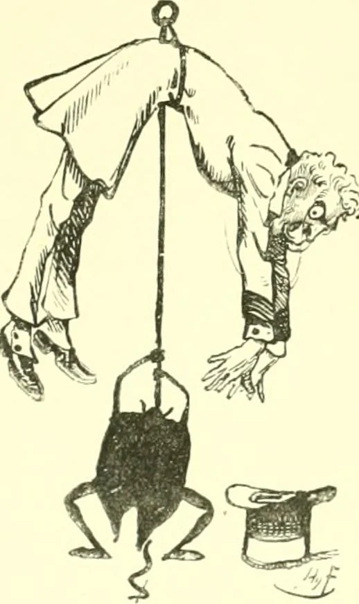 An illustration from M. P.'s in session, from Mr. Punch's parliamentary portrait gallery, 1889, leaf 24