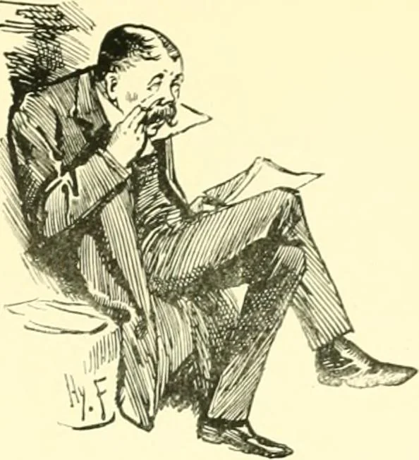 An illustration from M. P.'s in session, from Mr. Punch's parliamentary portrait gallery, 1889, leaf 24