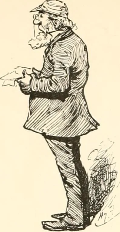 An illustration from M. P.'s in session, from Mr. Punch's parliamentary portrait gallery, 1889, leaf 25