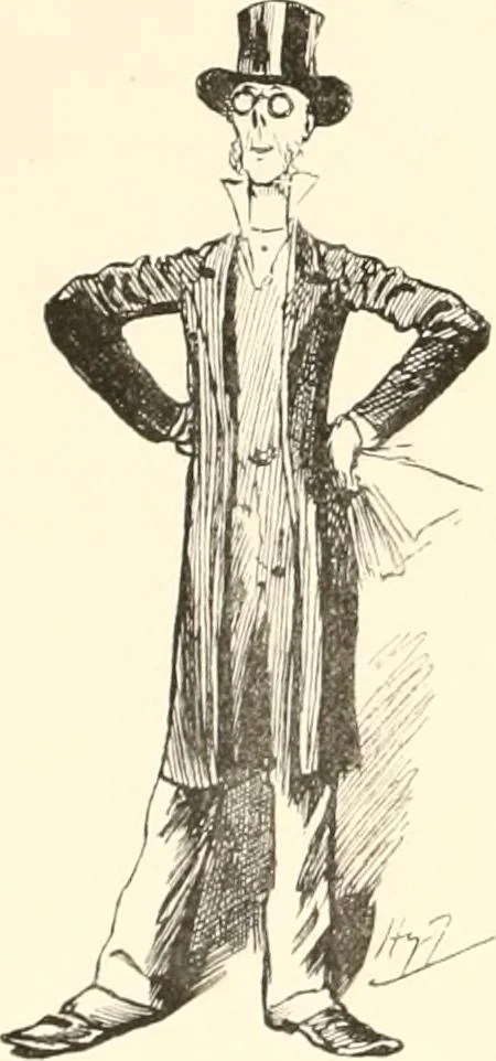 An illustration from M. P.'s in session, from Mr. Punch's parliamentary portrait gallery, 1889, leaf 25