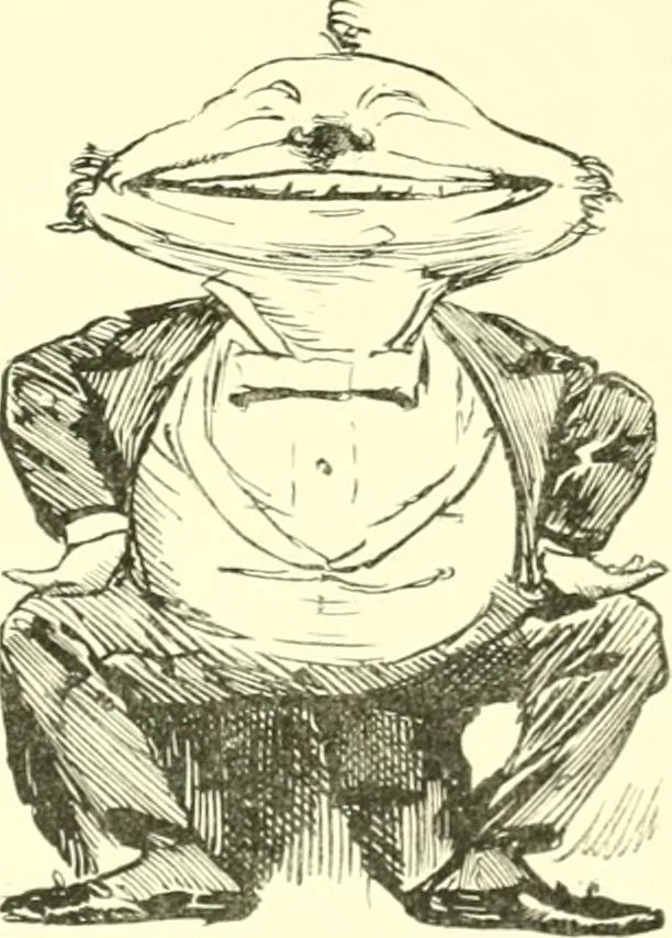 An illustration from M. P.'s in session, from Mr. Punch's parliamentary portrait gallery, 1889, leaf 28