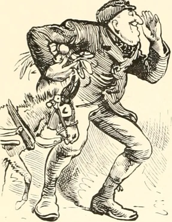 An illustration from M. P.'s in session, from Mr. Punch's parliamentary portrait gallery, 1889, leaf 29