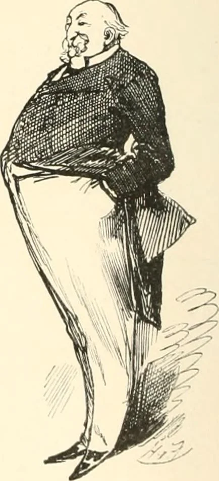 An illustration from M. P.'s in session, from Mr. Punch's parliamentary portrait gallery, 1889, leaf 31
