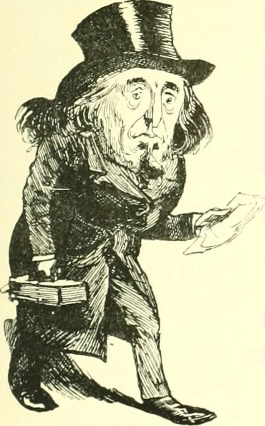An illustration from M. P.'s in session, from Mr. Punch's parliamentary portrait gallery, 1889, leaf 32