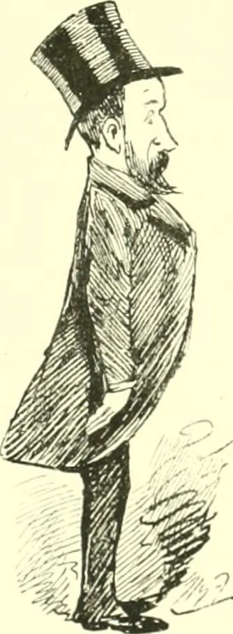 An illustration from M. P.'s in session, from Mr. Punch's parliamentary portrait gallery, 1889, leaf 32