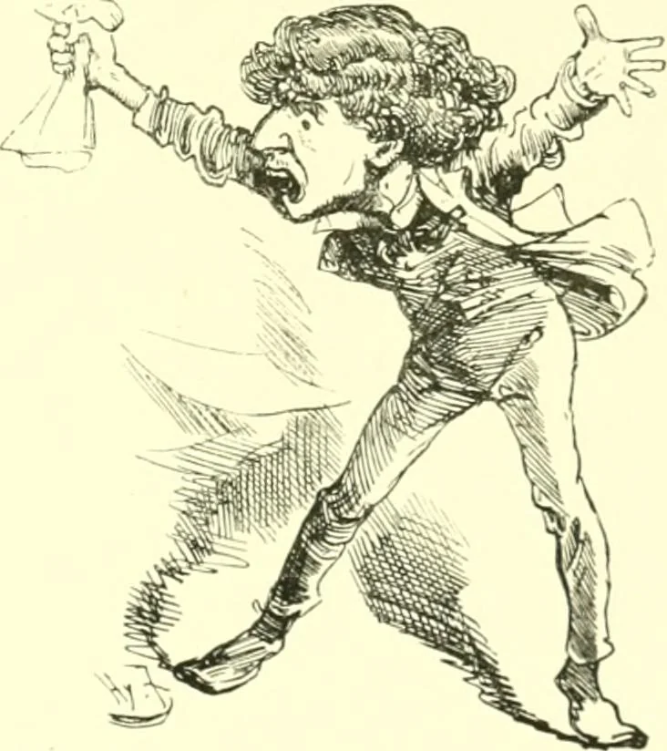 An illustration from M. P.'s in session, from Mr. Punch's parliamentary portrait gallery, 1889, leaf 32